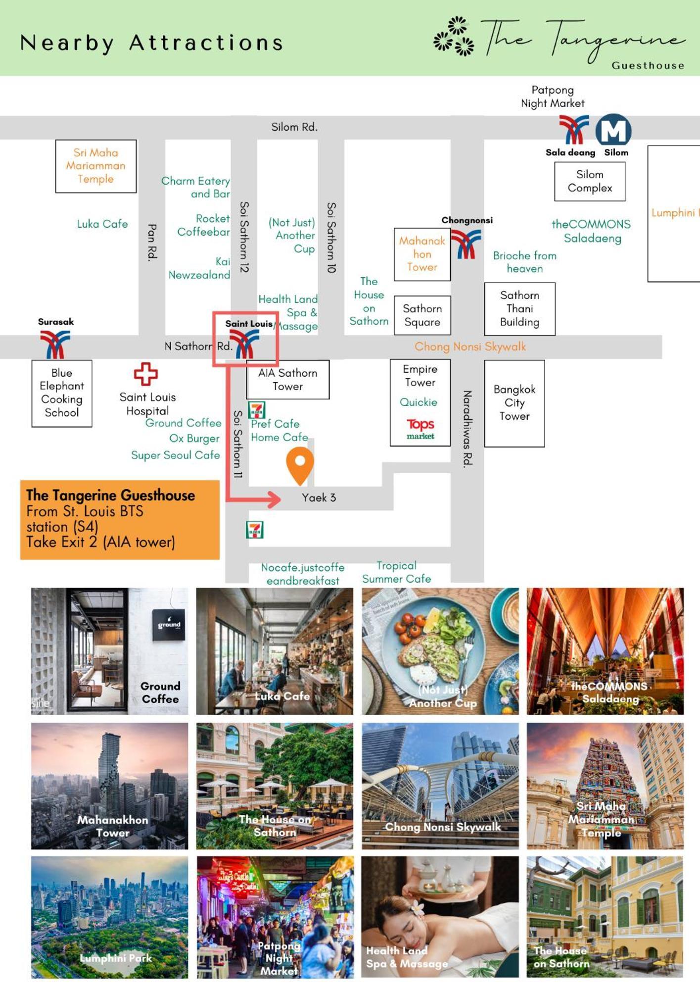 The Tangerine Guesthouse Bangkok Ngoại thất bức ảnh