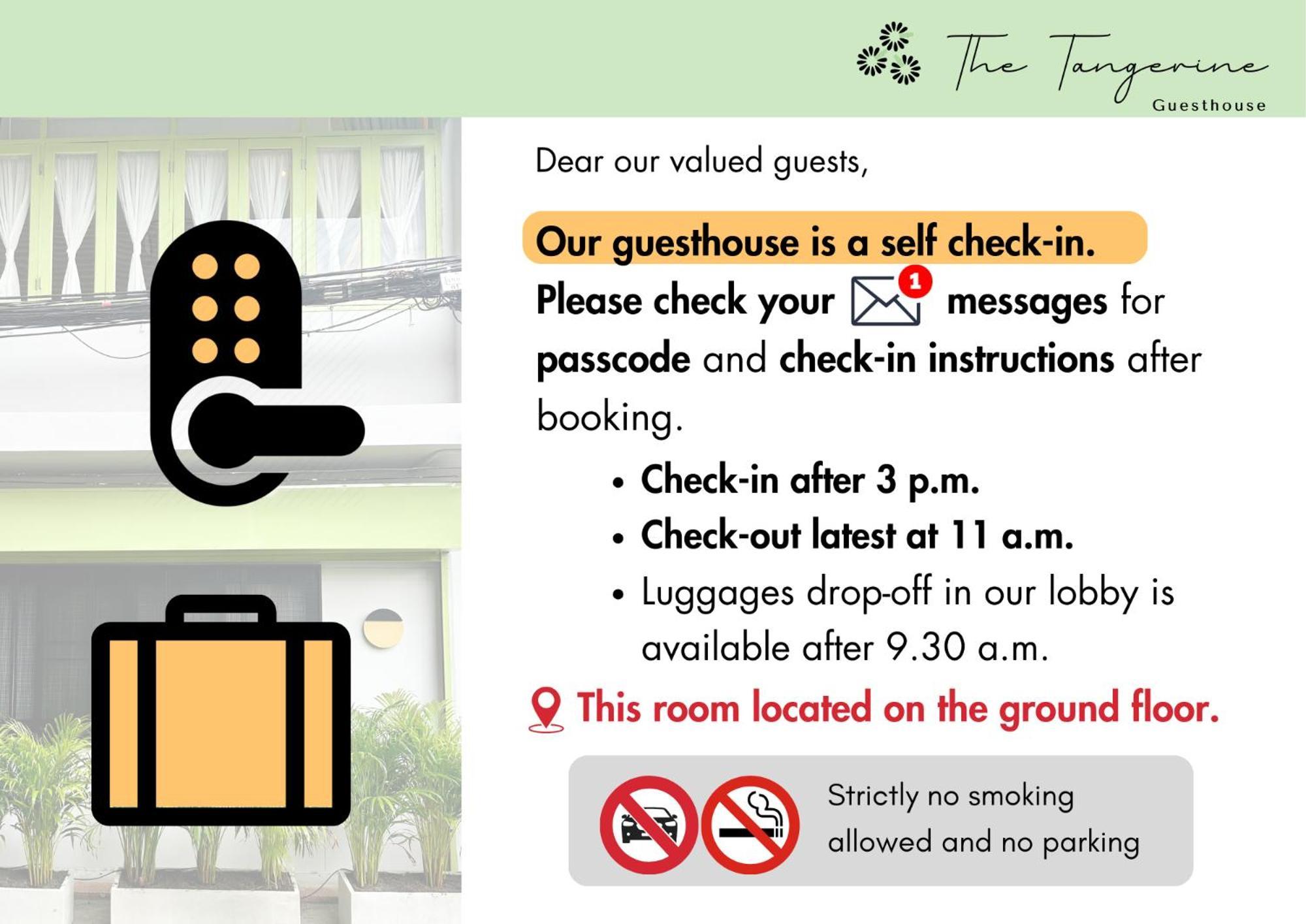 The Tangerine Guesthouse Bangkok Phòng bức ảnh